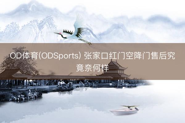 OD体育(ODSports) 张家口红门空降门售后究竟奈何样