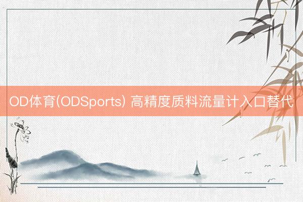 OD体育(ODSports) 高精度质料流量计入口替代