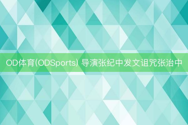 OD体育(ODSports) 导演张纪中发文诅咒张治中