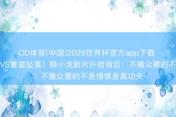 OD体育(中国)2026世界杯官方app下载 网大专科户翻身VS童星坠落!释小龙新片扑街背后:不雅众要的不是情愫是真功夫